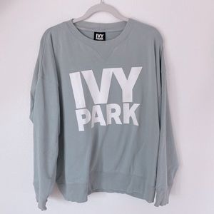 Baby blue IVY PARK sweatshirt